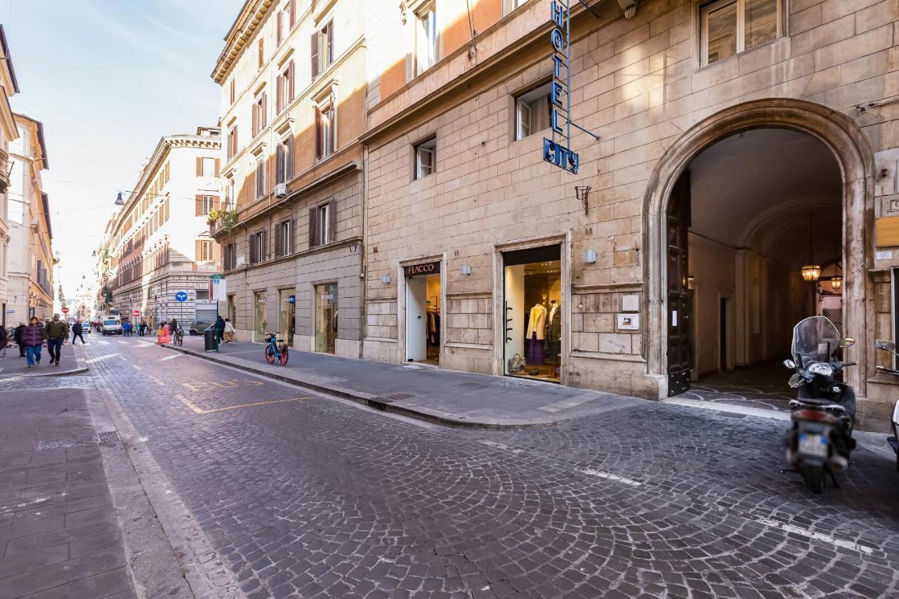 Vivilo Collection - Spanish Steps Macelli Apt With Private Terrace Rome Bagian luar foto