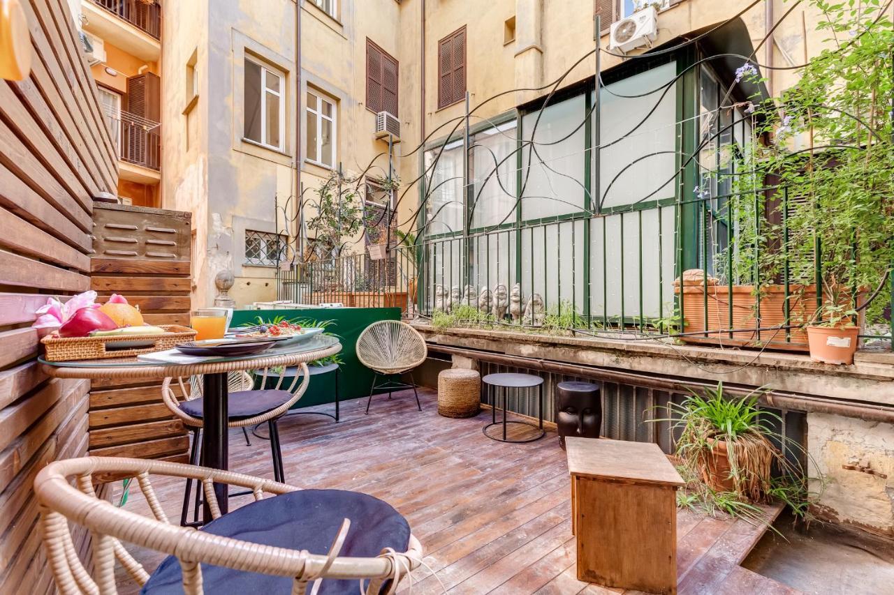 Vivilo Collection - Spanish Steps Macelli Apt With Private Terrace Rome Bagian luar foto